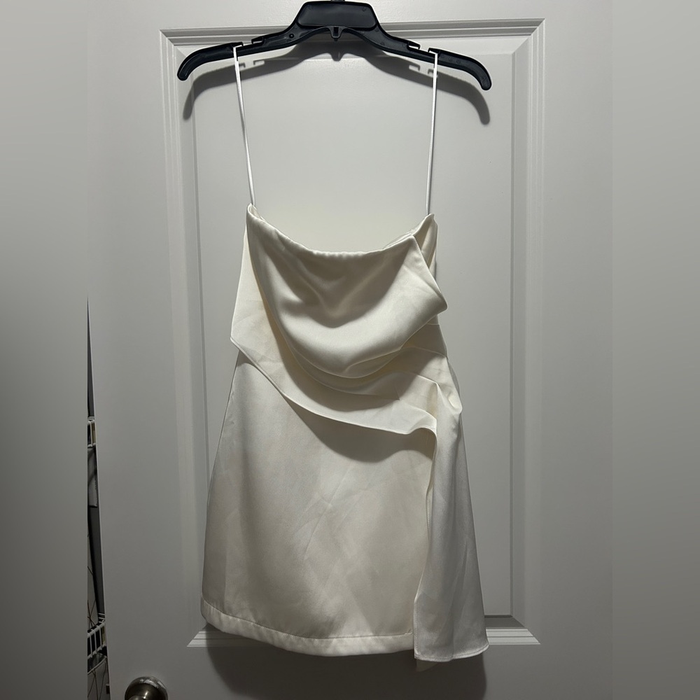 Elegant White Women's Dress